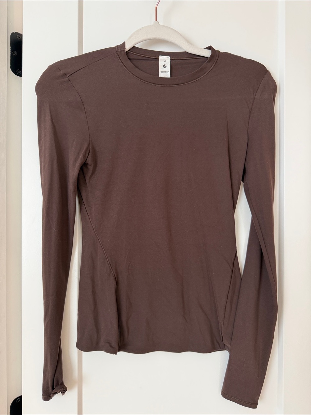 Brown Long-Sleeve lululemon Top